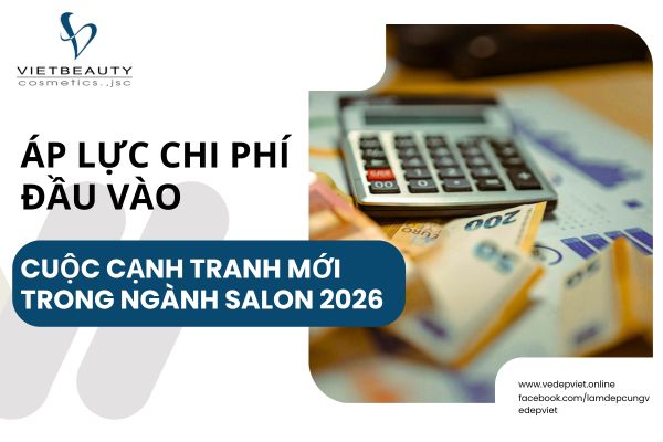 Áp lực chi phí đầu vào tăng: Cuộc cạnh tranh mới của ngành salon 2026