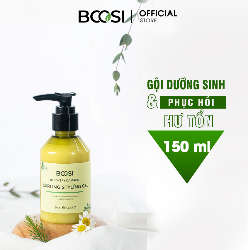 Gel dưỡng Bcosi tạo kiểu và giữ nếp tóc Bcosi Recovery Damage Curling Styling Gel 1