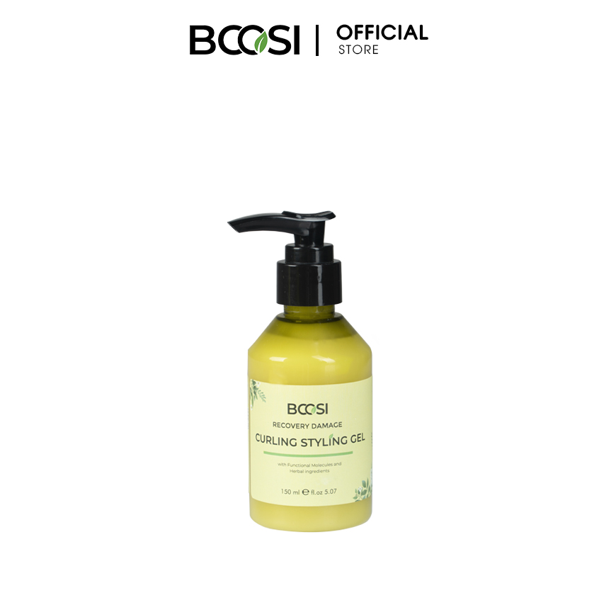 Gel dưỡng Bcosi tạo kiểu và giữ nếp tóc Bcosi Recovery Damage Curling Styling Gel 2