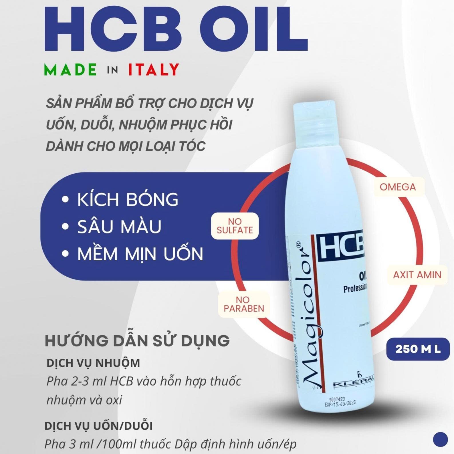 Kích Bóng HCB Kích Bóng Màu Chuyên Sâu, Đều Màu, Mượt tóc 3