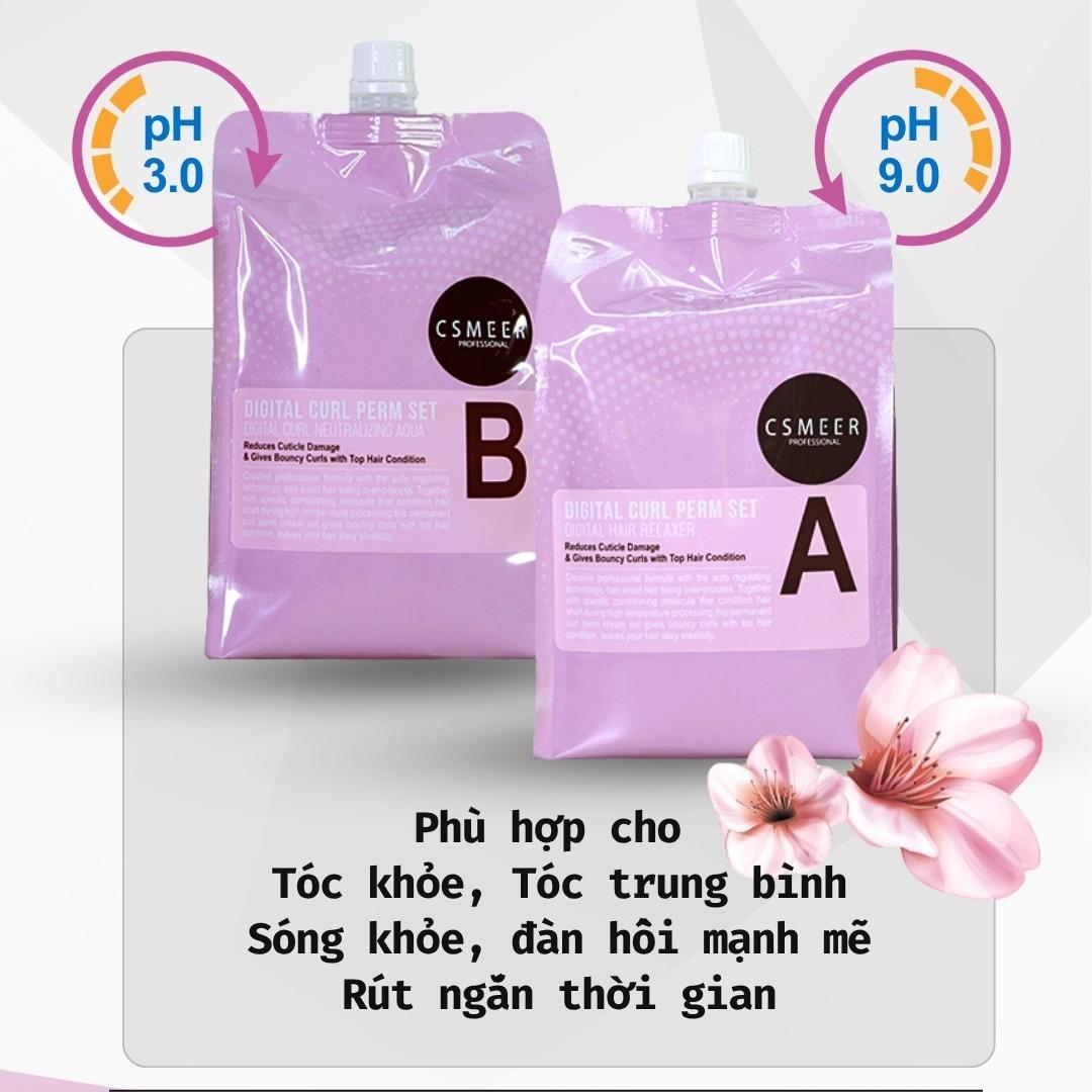 Uốn Ép CSMEER 970g Giữ Nếp Bền Căng Sóng 2