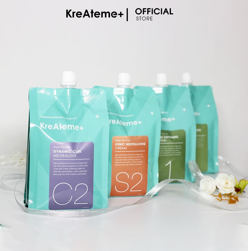 Uốn Ép KreAteme 970g Sóng Căng Đẹp Siêu Dưỡng Tóc 4