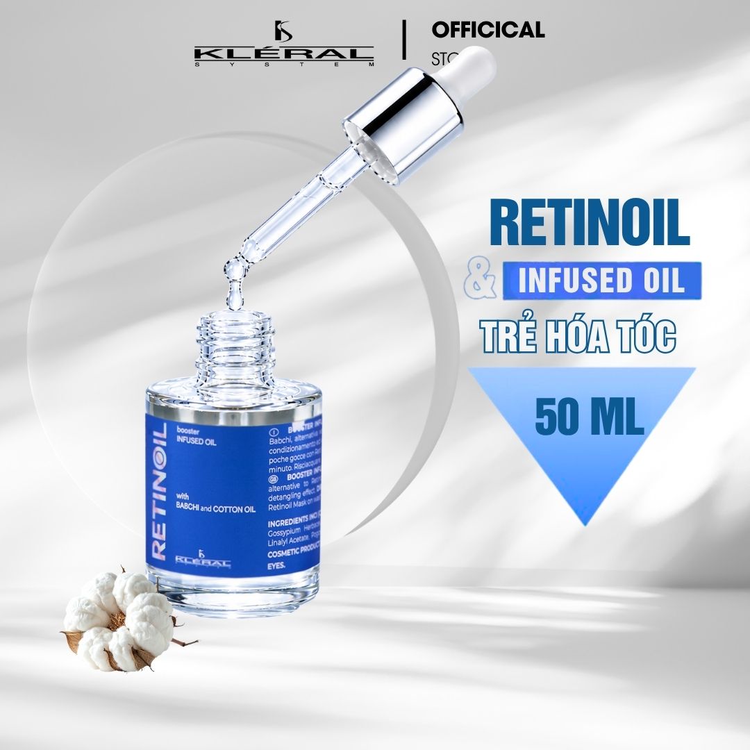 RETINOIL Booster Infused Oil - Huyết thanh Retinol tăng cường phục hồi & trẻ hóa tóc