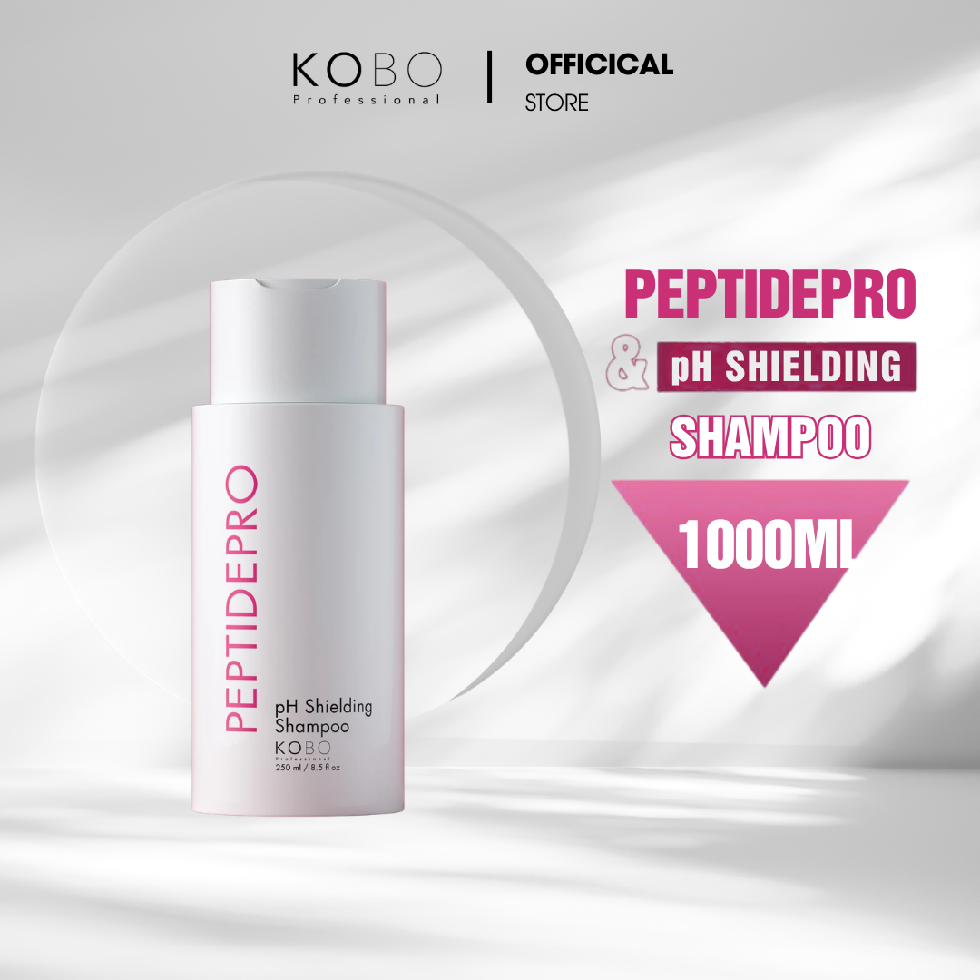 Dầu Gội Cân Bằng pH Cho Tóc Hư Tổn KOBO Professional PeptidePro pH Shielding Shampoo