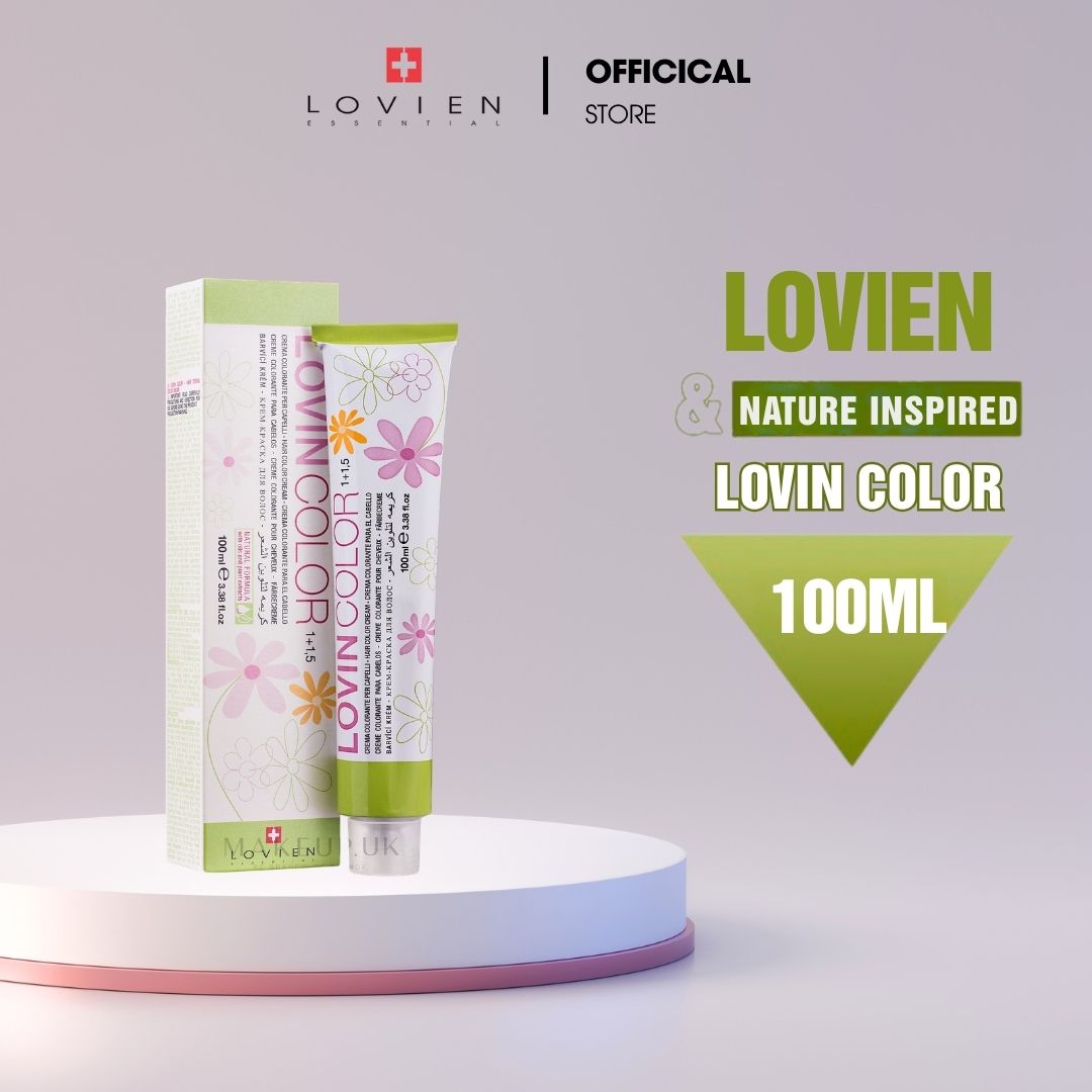 LOVIEN Lovin Color Nature Inspired Color – Kem Nhuộm Tóc Chuẩn Italy 100ml